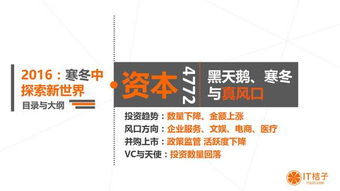 一文讀懂2016年中國互聯(lián)網(wǎng)創(chuàng)業(yè)與投資 風(fēng)口、資本與拐點